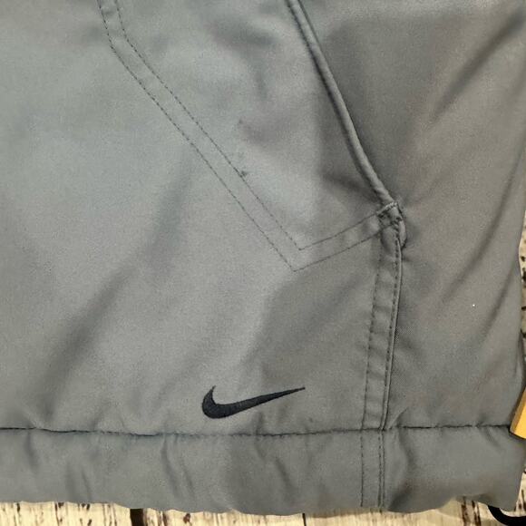 Nike Down Puffer Jacket Men’s XL Light Blue Fleece Lined Y2K Winter Coat VTG - Picture 7 of 10